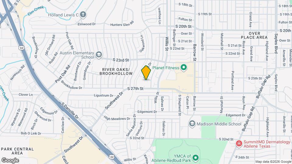 2600 Ivanhoe Ln Map and Location Details