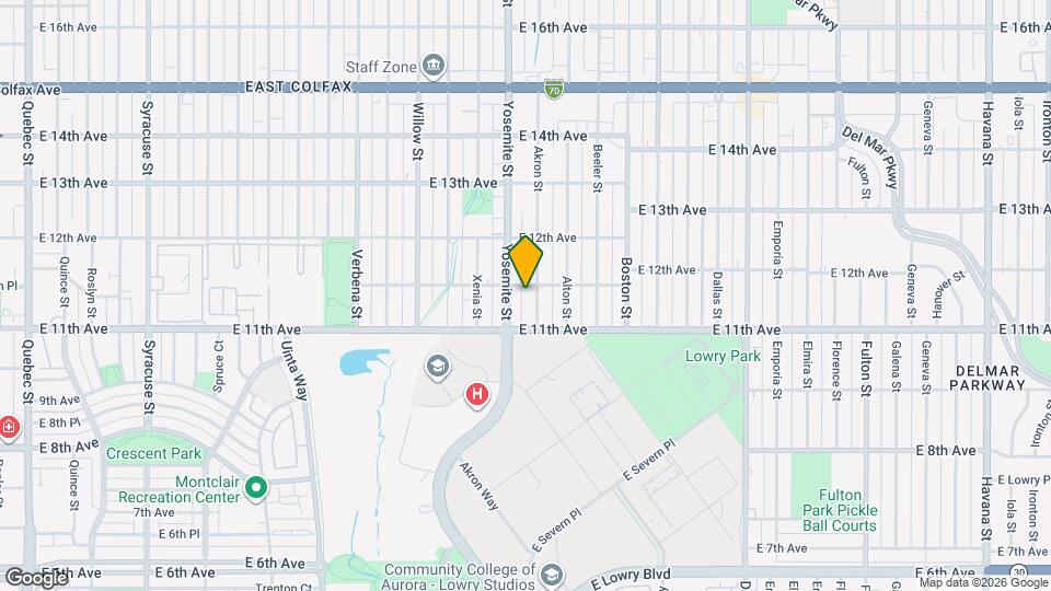 1149 Akron St, Unit 1149 Map and Location Details
