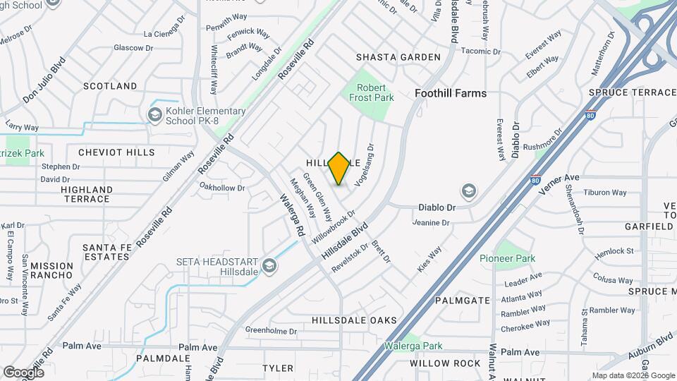 5928 Brett Dr Map and Location Details