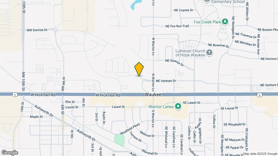 1104 NW Sproul Dr Map and Location Details