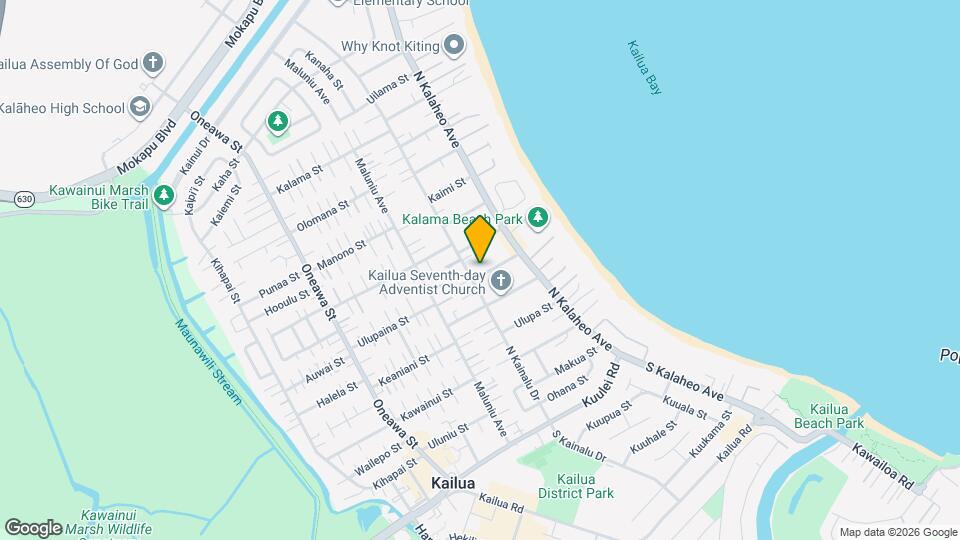 166 Hauoli St, Unit A Map and Location Details