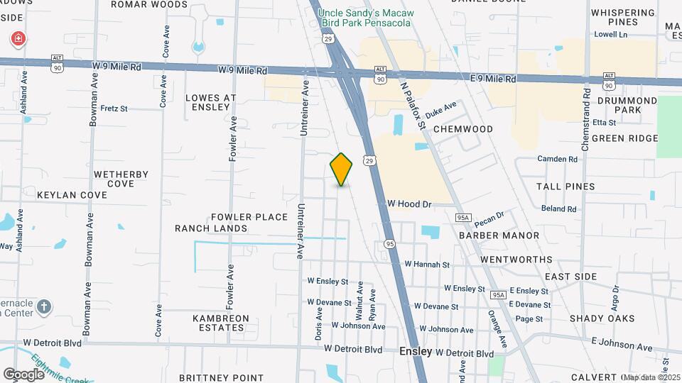 8906 Figland Ave Map and Location Details