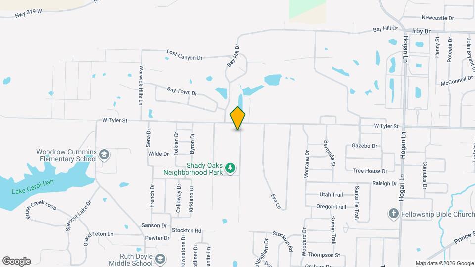 1445 Champions Dr Map and Location Details