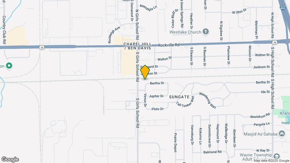 7222 Mars Dr Map and Location Details