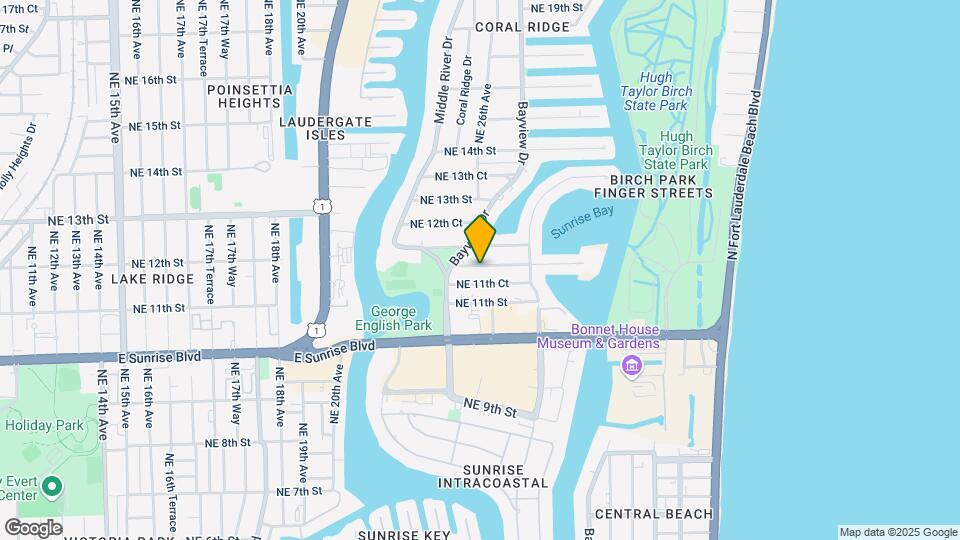 2600 Yacht Club Blvd Map and Location Details