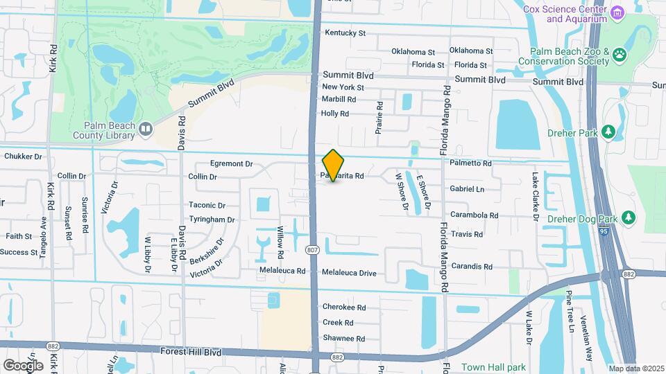 2920 Palmarita Rd Map and Location Details