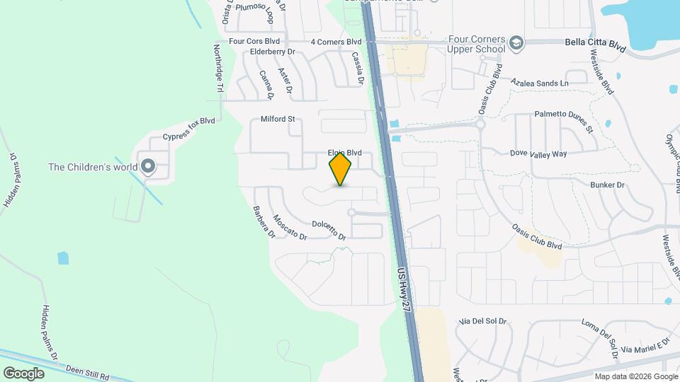 626 Corvina Dr Map and Location Details