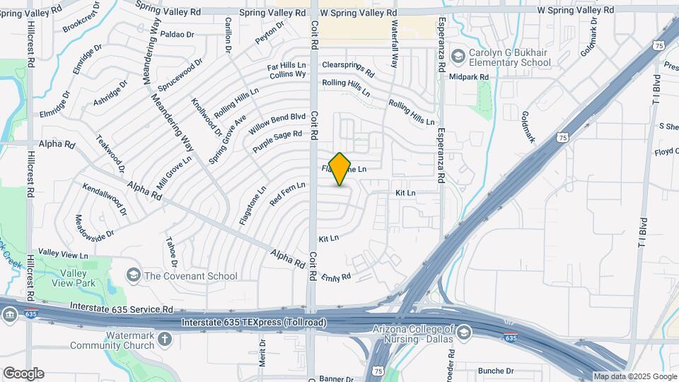 13532 Red Fern Ln Map and Location Details
