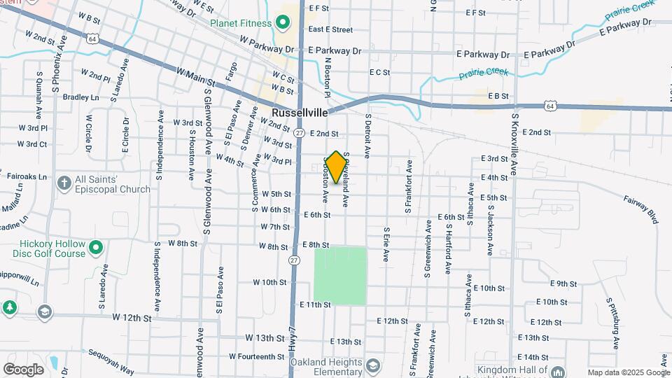 209 E 5th St Map and Location Details