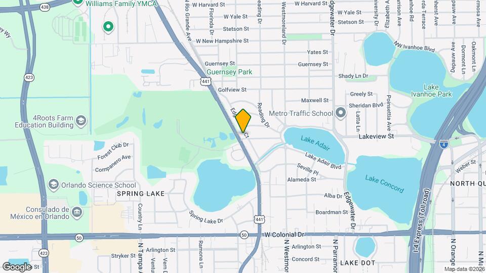 1227 Country Club Dr Map and Location Details