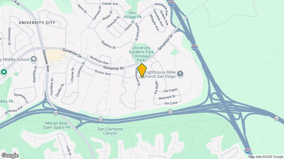 Avia La Jolla Senior II 55+ Map and Location Details