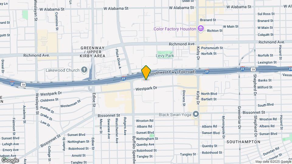 3131 Southwest Fwy Map and Location Details