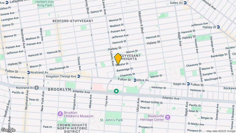234 Decatur St Mapa y Detalles de la Ubicación