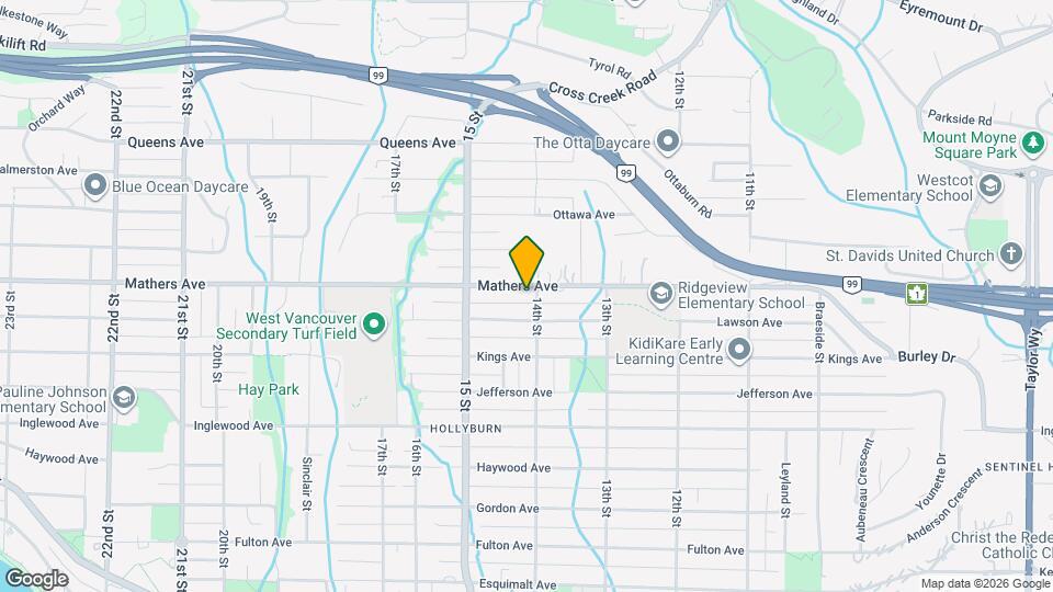 1422 Mathers Ave Map and Location Details