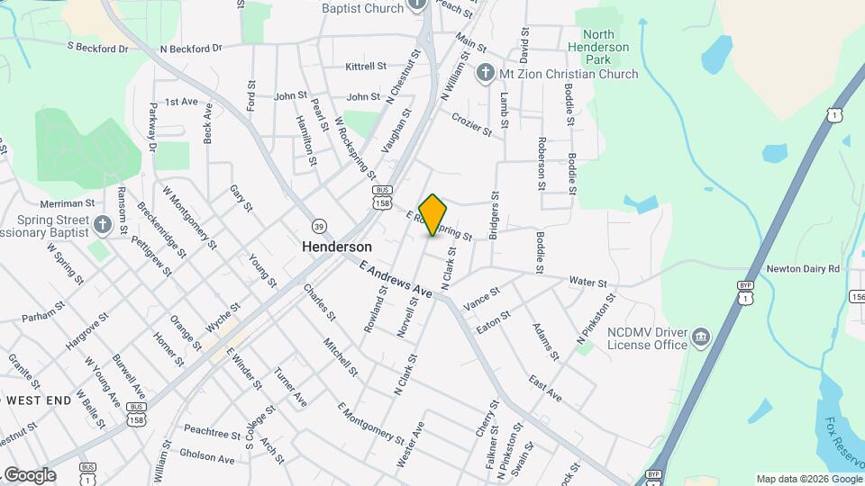 614 Highland Ave Map and Location Details