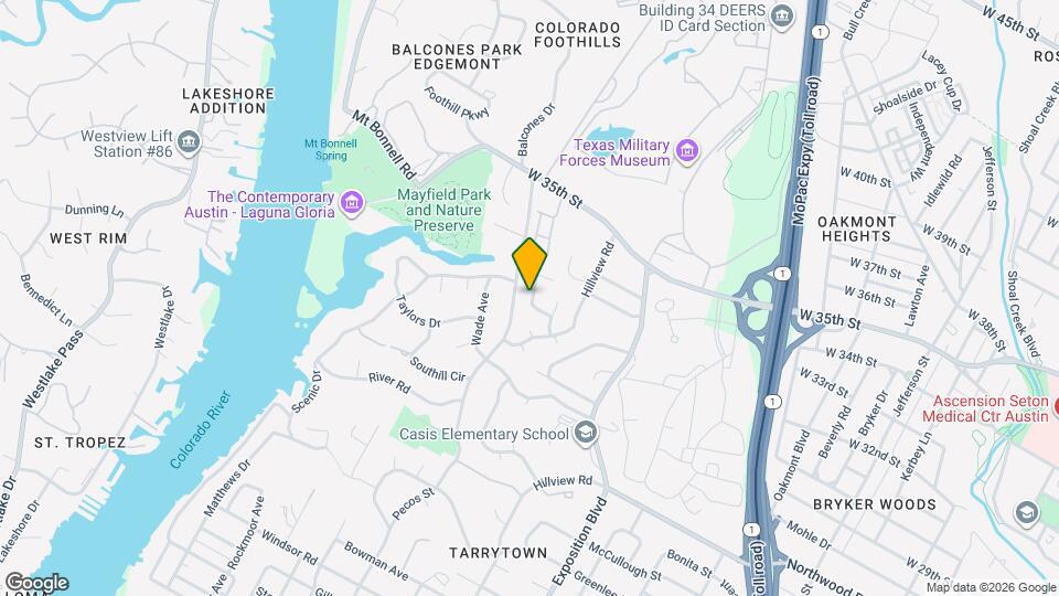 3200 Maywood Ave Map and Location Details