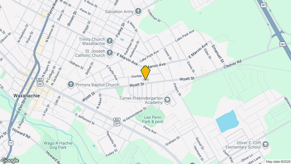 807 Wyatt St Map and Location Details