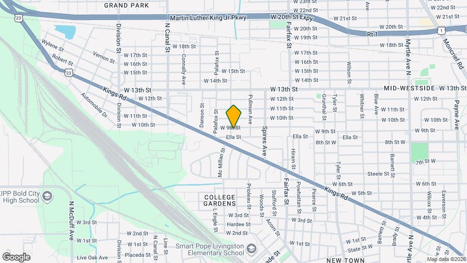 1817 Mc Millan St Map and Location Details