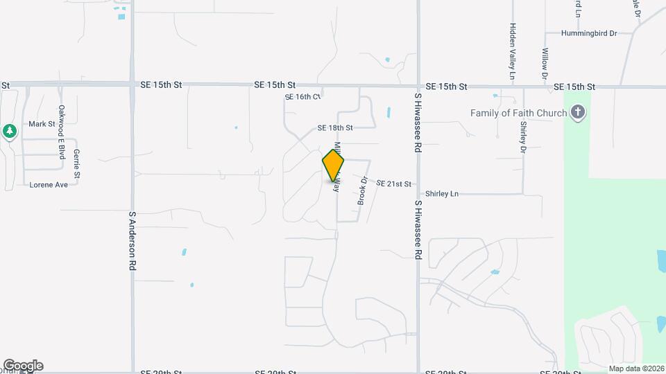 2121 Mill Creek Way Map and Location Details