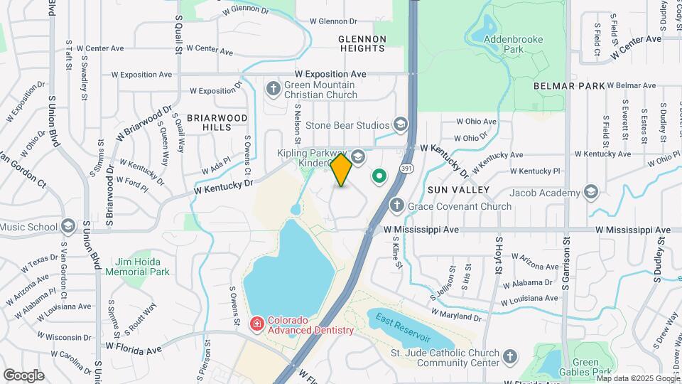 998 S Miller St Map and Location Details