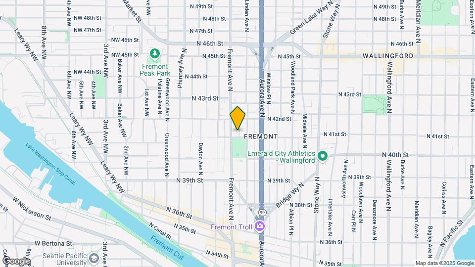 710 N 41st St Map and Location Details