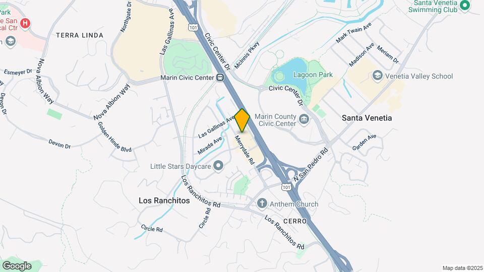 250 Merrydale Rd Mapa y Detalles de la Ubicación