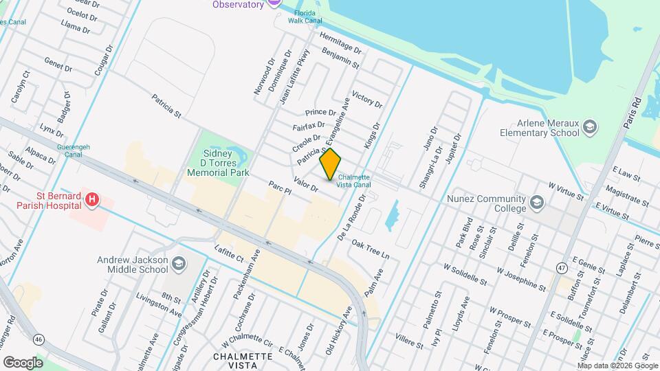 8532 Deerfield Dr Map and Location Details