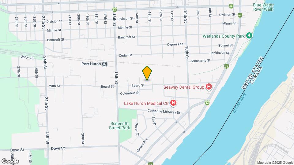 1317 Beard St Map and Location Details