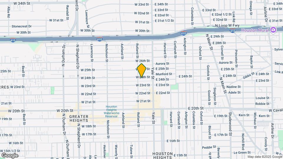 238 W 24th St Map and Location Details