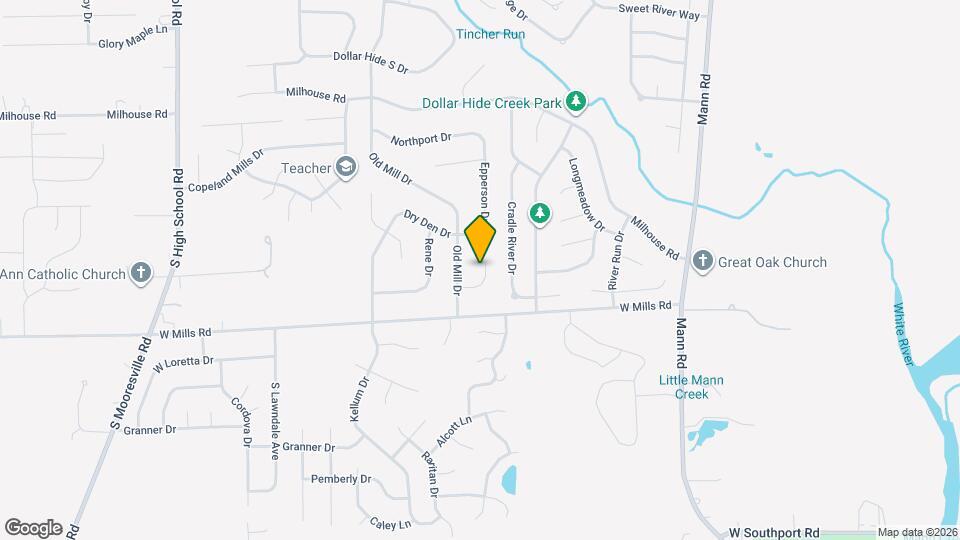 5510 Old Mill Ct Map and Location Details