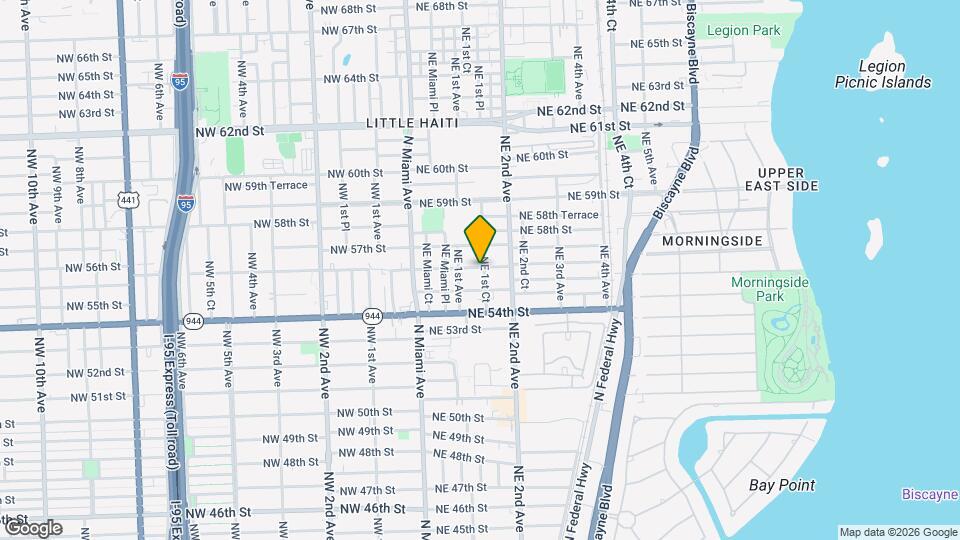 142 NE 56th St, Unit A Map and Location Details