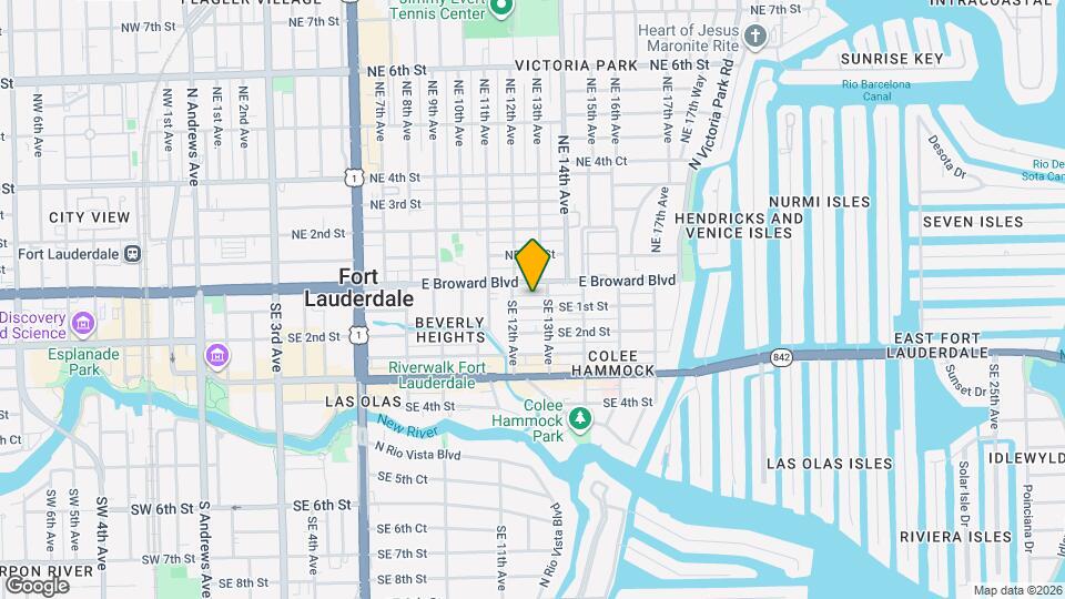 1217 SE 1st St Map and Location Details