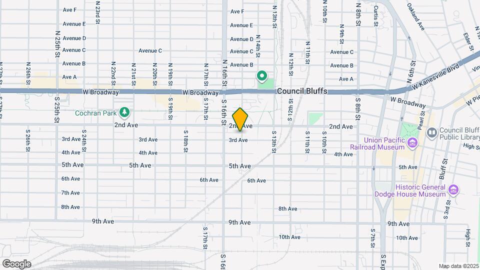 218 S 15th St Map and Location Details