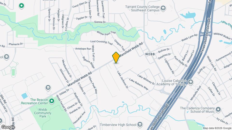 6803 Lake Jackson Dr Mapa y Detalles de la Ubicación