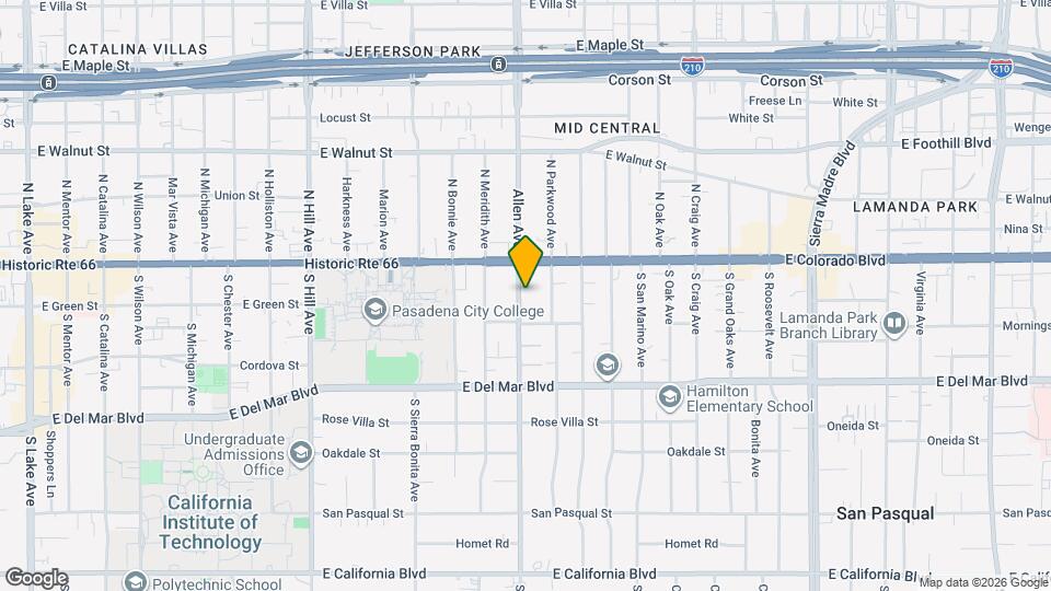 52 S Allen Ave Mapa y Detalles de la Ubicación