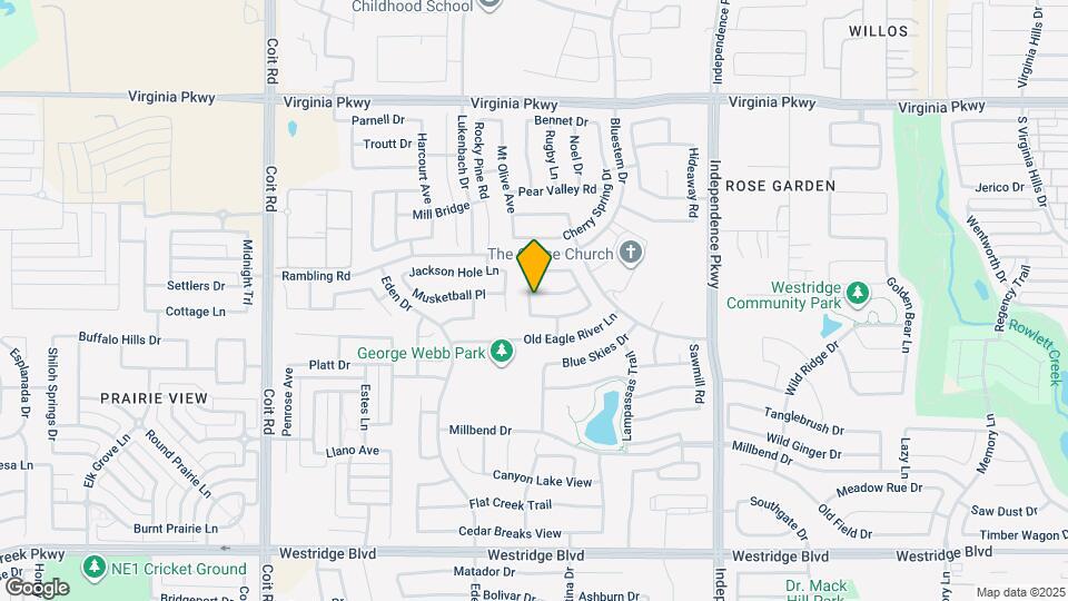 10321 Paul Revere Way Map and Location Details
