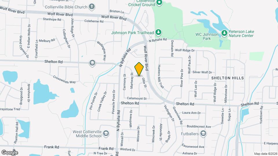 1415 Ollie St Map and Location Details