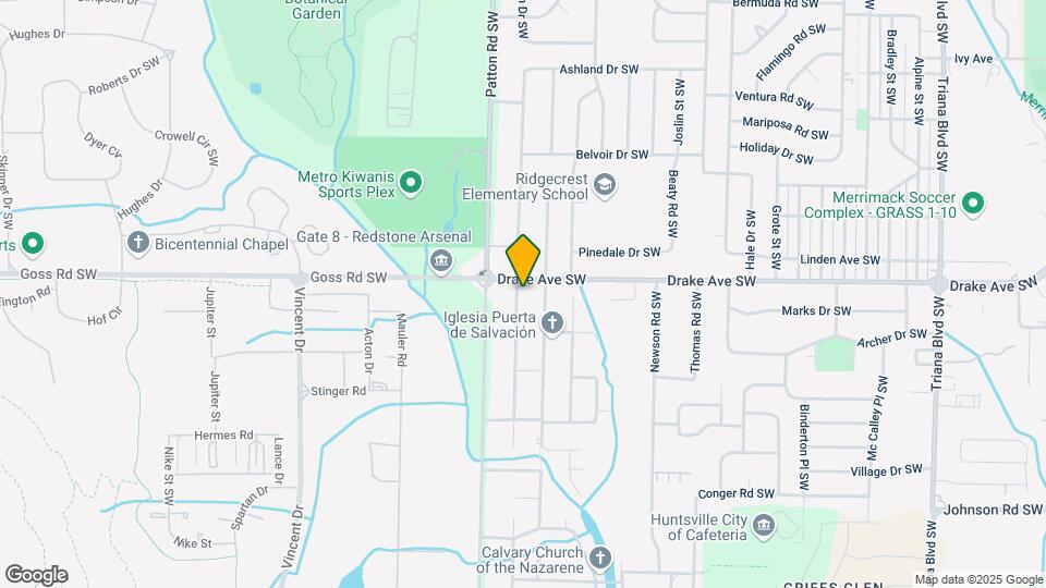 3803 McVay St SW Map and Location Details