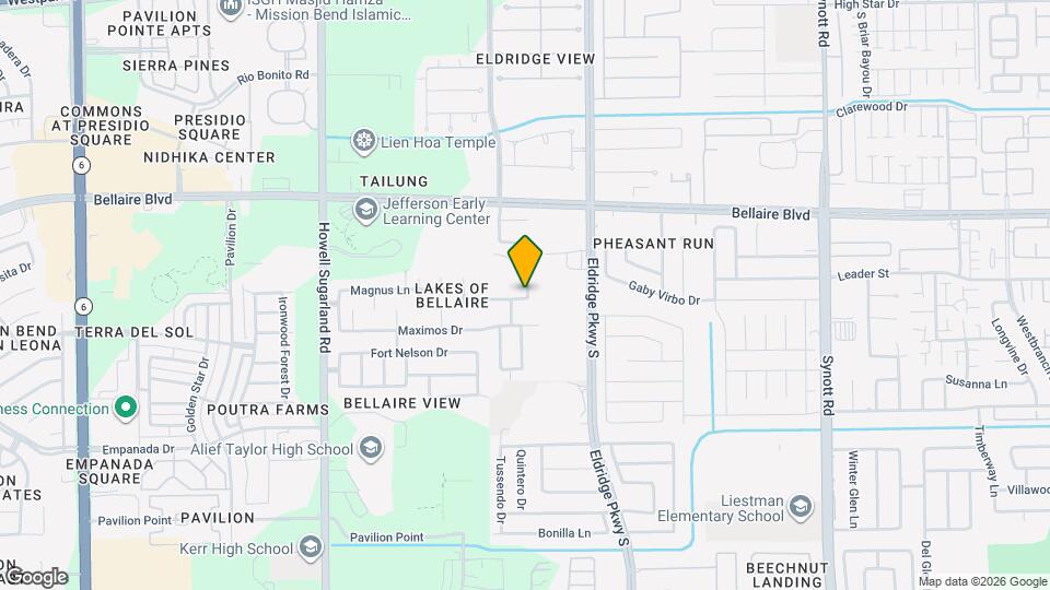 13706 Audra Ln Map and Location Details