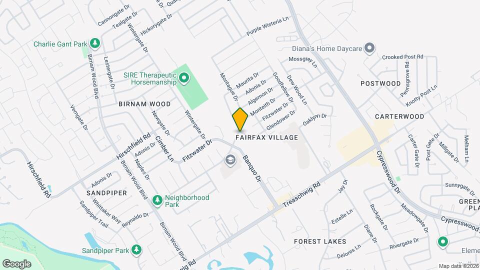 4714 Glendower Dr Map and Location Details