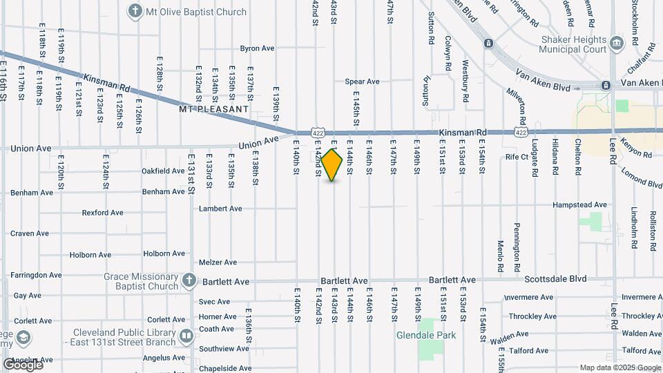 3592 E 143rd St Map and Location Details