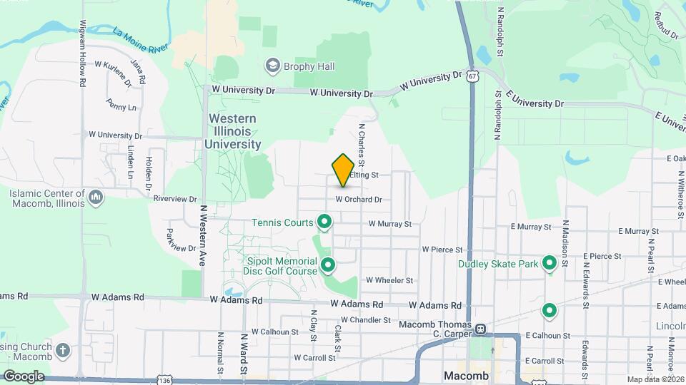 530 W Orchard Dr Map and Location Details