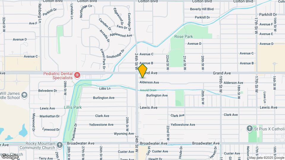 2339 Alderson Ave Map and Location Details