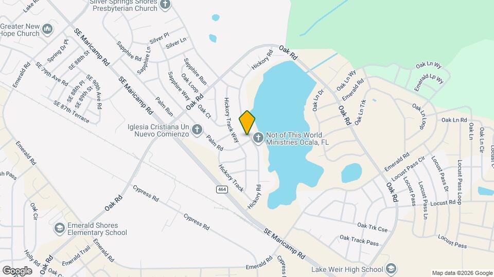 1028 Hickory Rd Map and Location Details