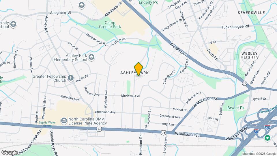 1954 Garibaldi Ave Map and Location Details