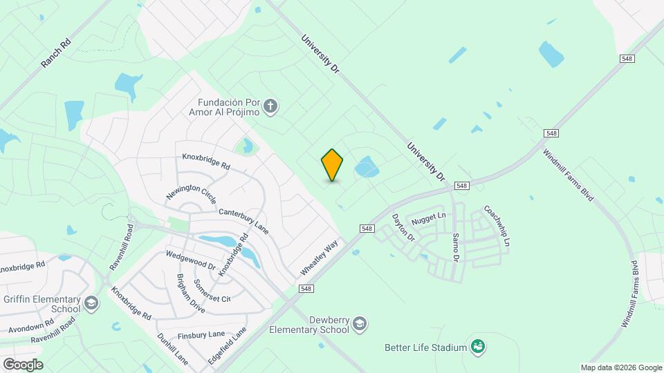 1807 Edgemoor Mapa y Detalles de la Ubicación