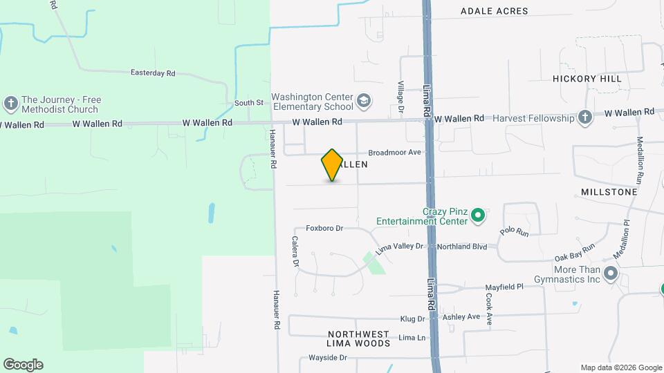 2105 Gillmore Dr Map and Location Details