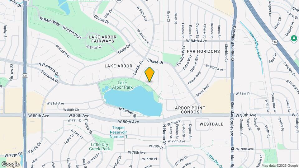 8205 Ingalls Cir Map and Location Details