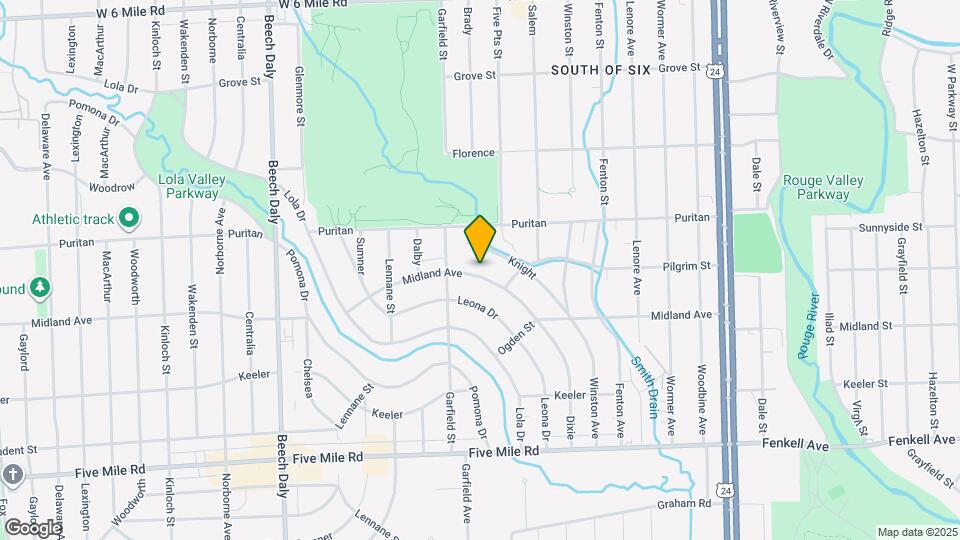 25006 Midland Ave Map and Location Details