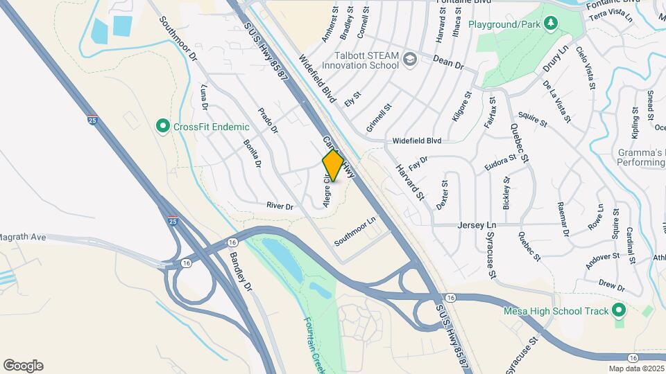 7135 Alegre Cir Map and Location Details